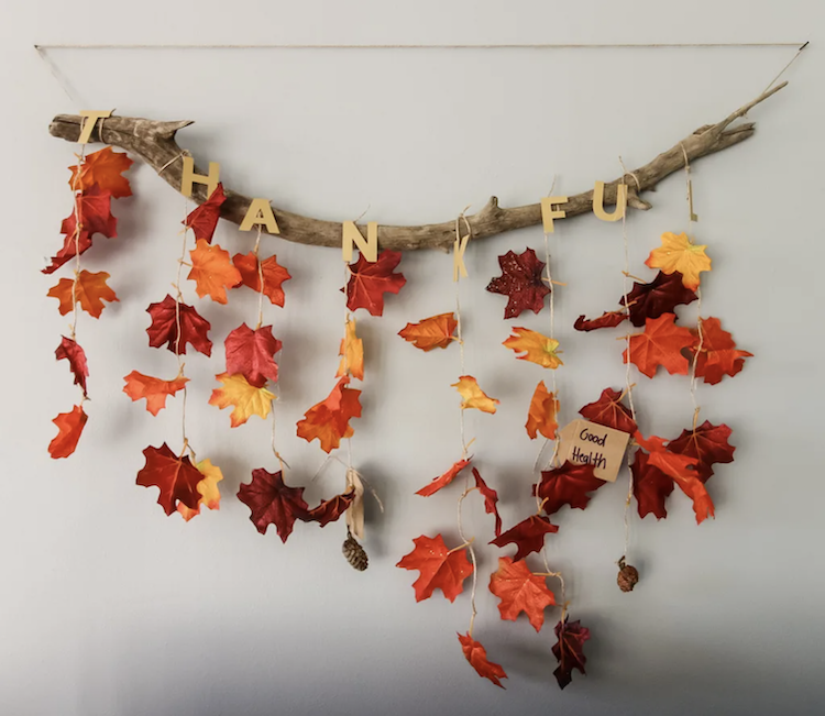 DIY Thankful Thanksgiving Wall Hanging Charleston Crafted